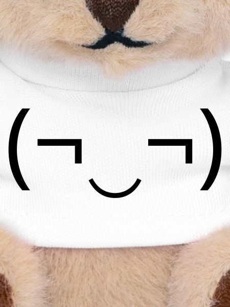 Émoticône espiègle (¬‿¬) sourire espiègle