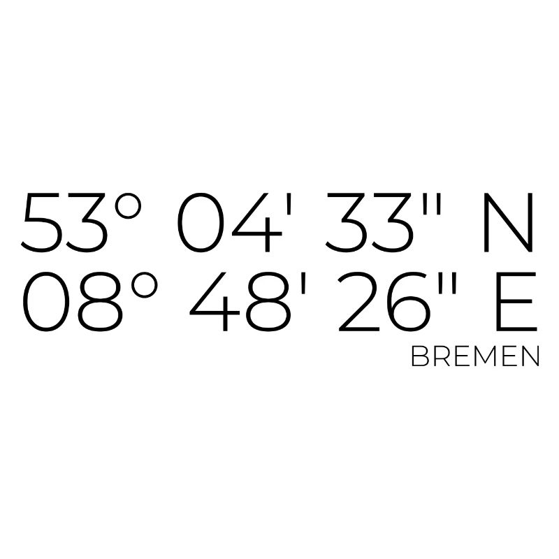 coordinates Bremen