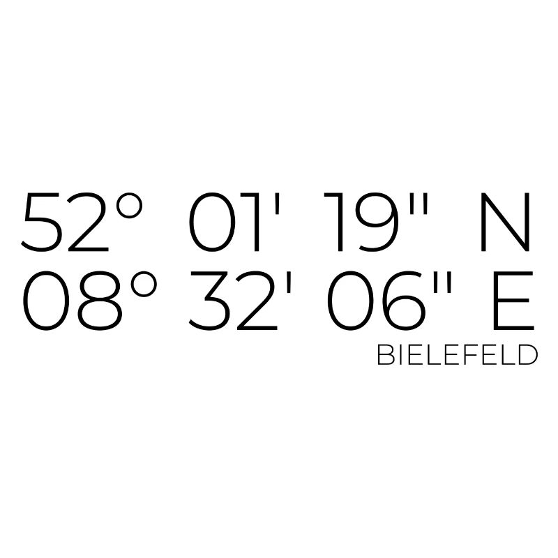 Coordinates Bielefeld