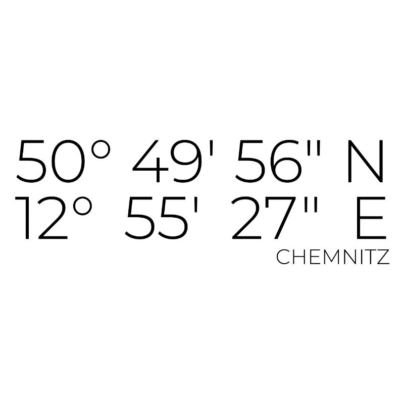 Coordinates Chemnitz