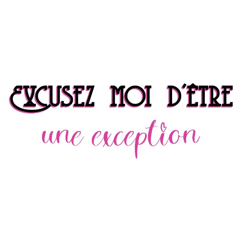 Excuse me for being an exception