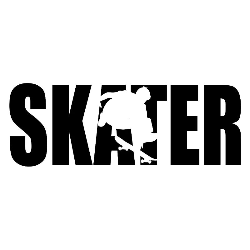 Design de patineur classique – Simple et décontracté