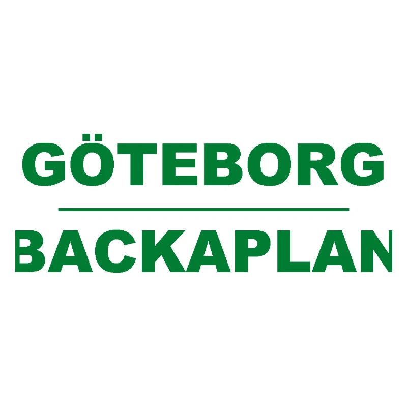Göteborg Backaplan – Green-black design