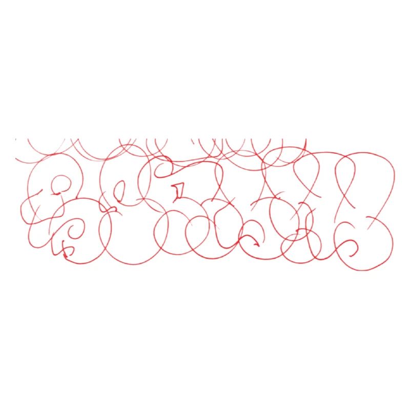 Abstract Scribble Art Berlin Souvenir