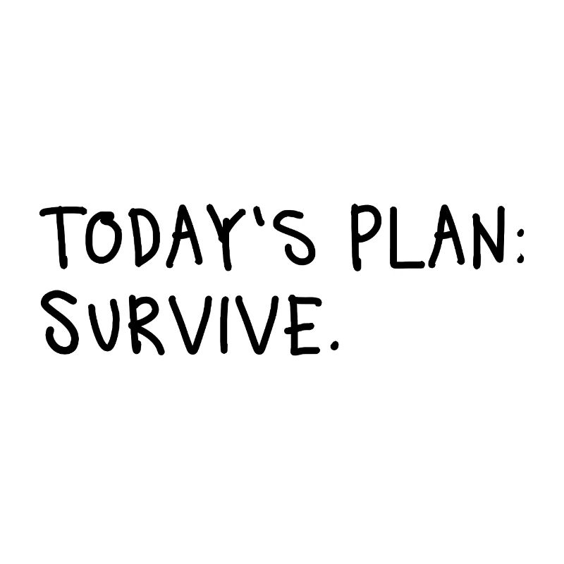 Today's Plan Survive Minimal Statement