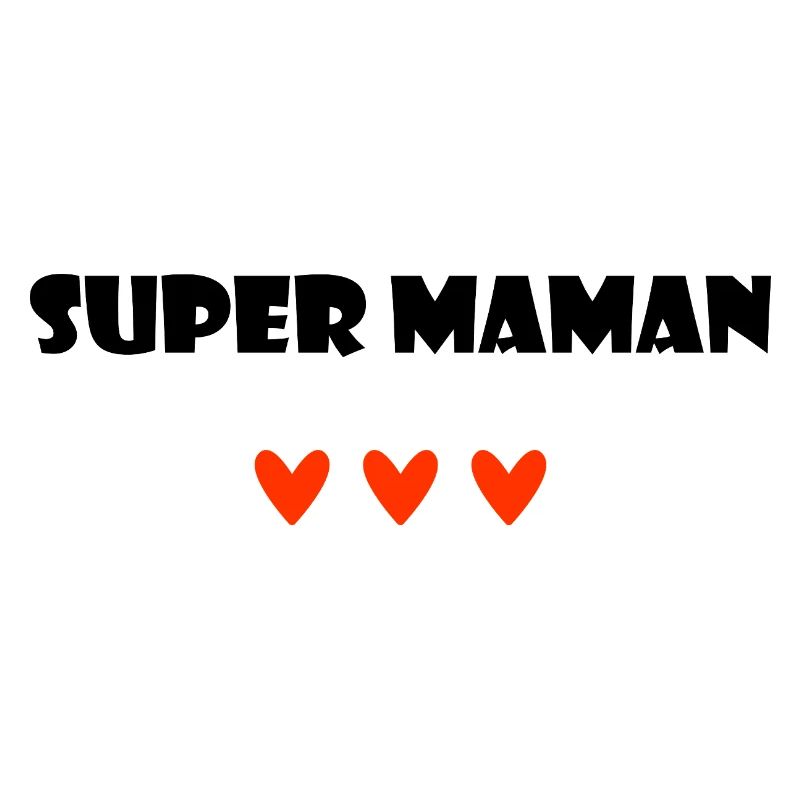 SUPER-MAMA. MUTTERTAG. FROHEN MUTTERTAG
