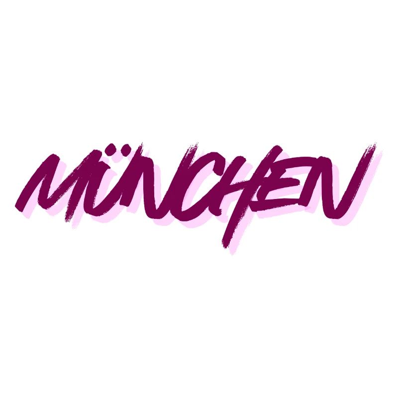 Munich Graffiti Font Pink