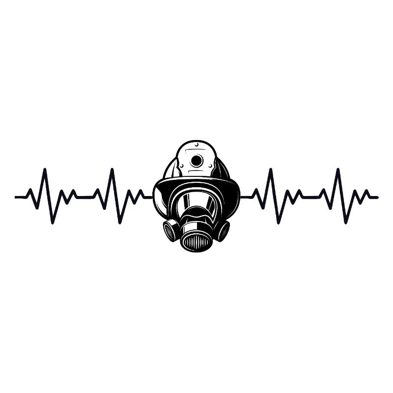 Pompier, pompier, pompier, ECG Battement de cœur