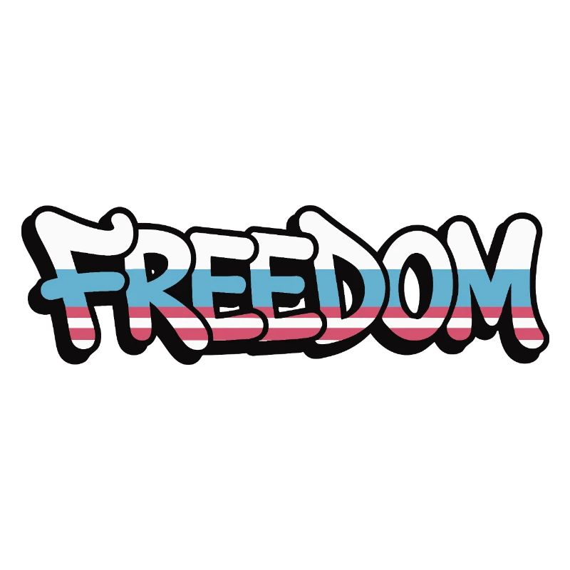 Freedom Typography Statement Design