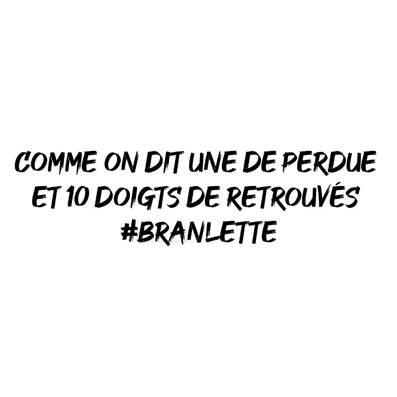 Comme on dit, une de perdue 10 doigts de retrouvés