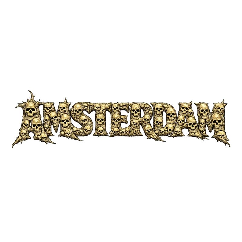 AMSTERDAM Skull Font