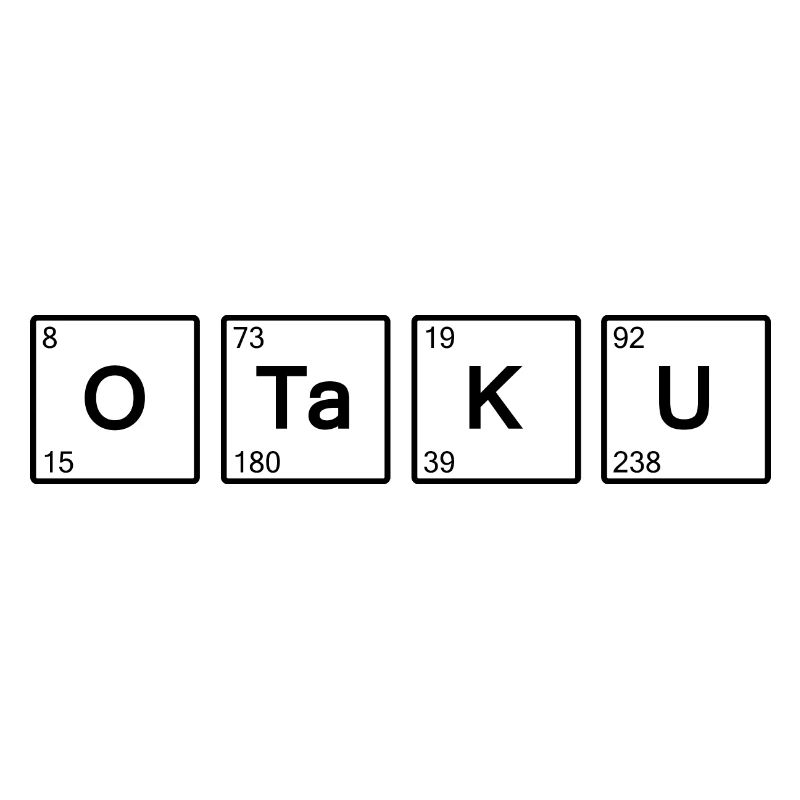 OTAKU Atomic Elementary Typography