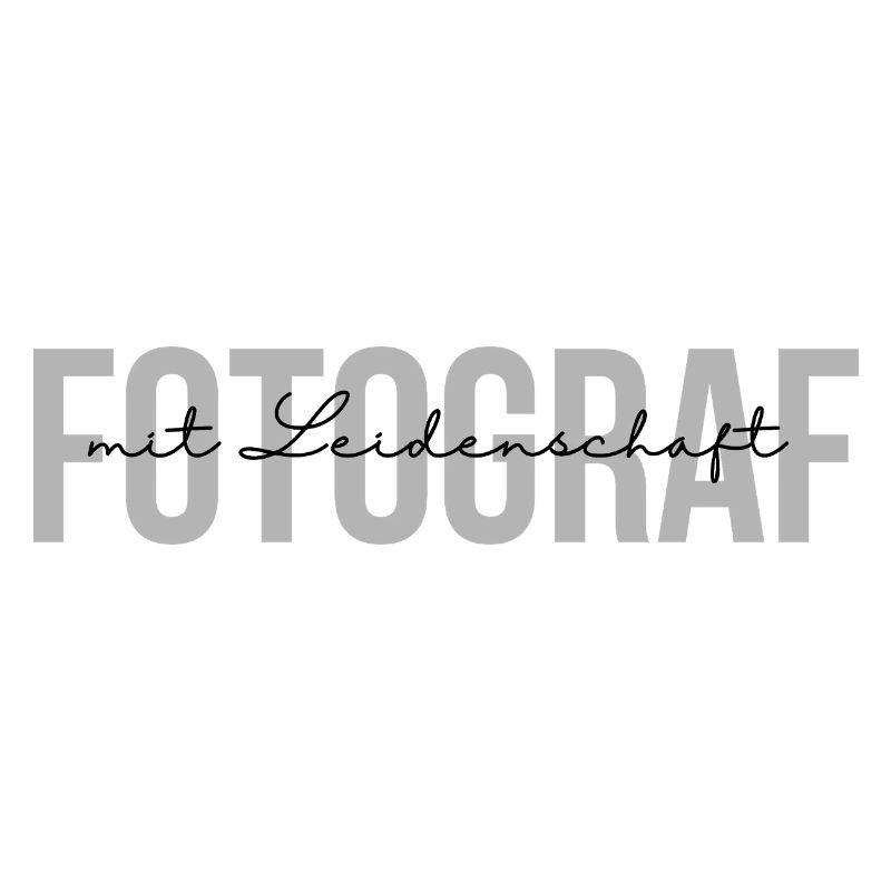 Fotograf mit Leidenschaft (Black)