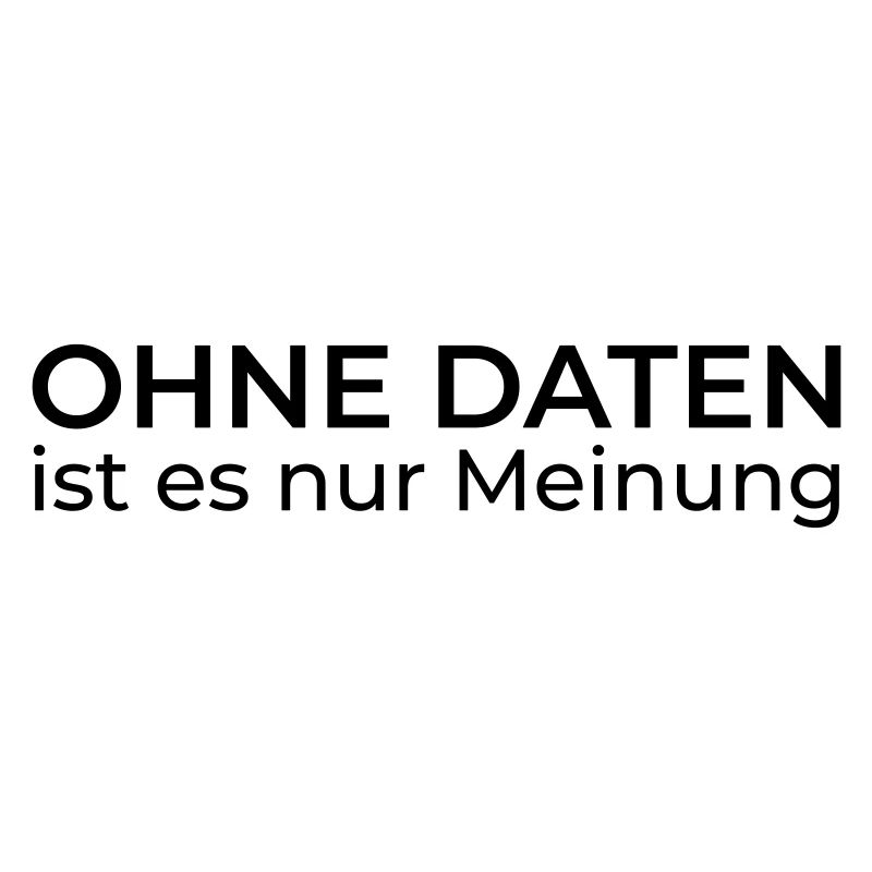 Without data, only opinion – Data & Engineering