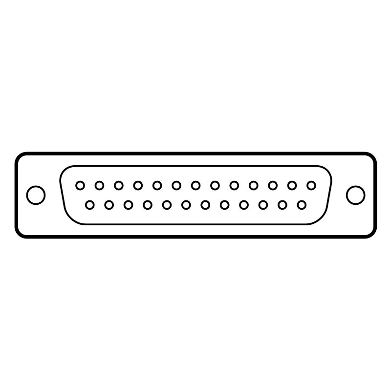 DB 25 Connector Parallel, Printer