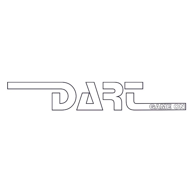 Dart,Darts,DART-GAME ON Schwarz