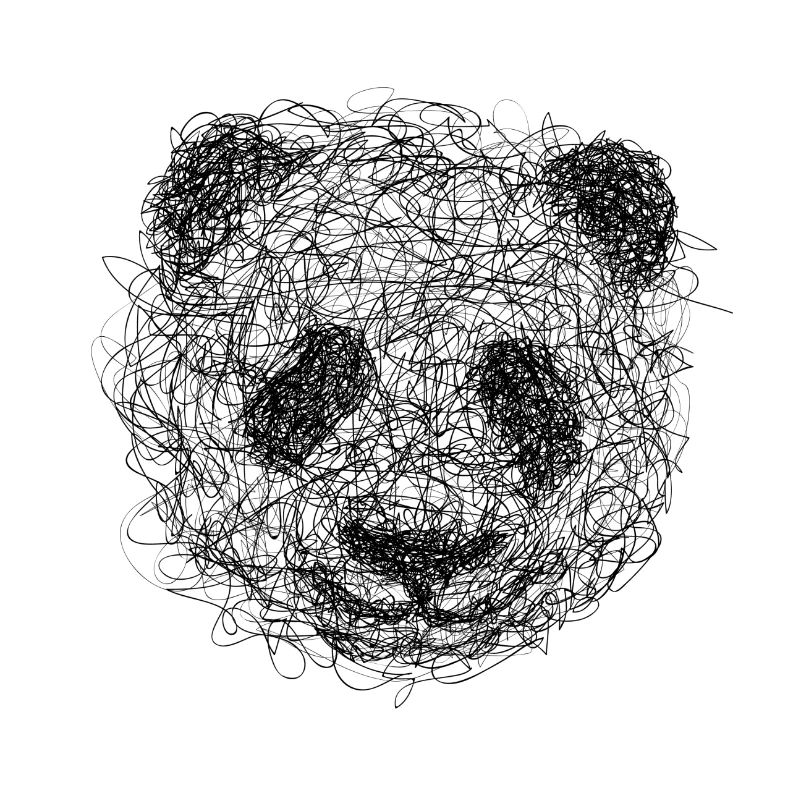 Panda Scribble