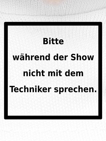 Warnhinweis: Techniker. (black)