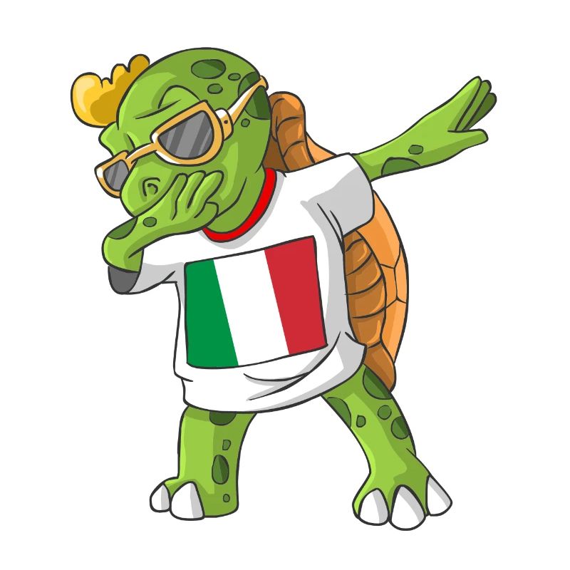 Italy Dabbing turtle
