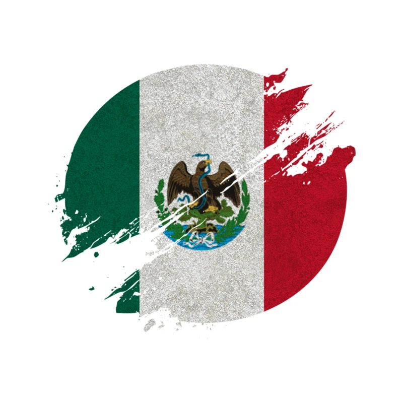 Mexico Circle / Flag Gift