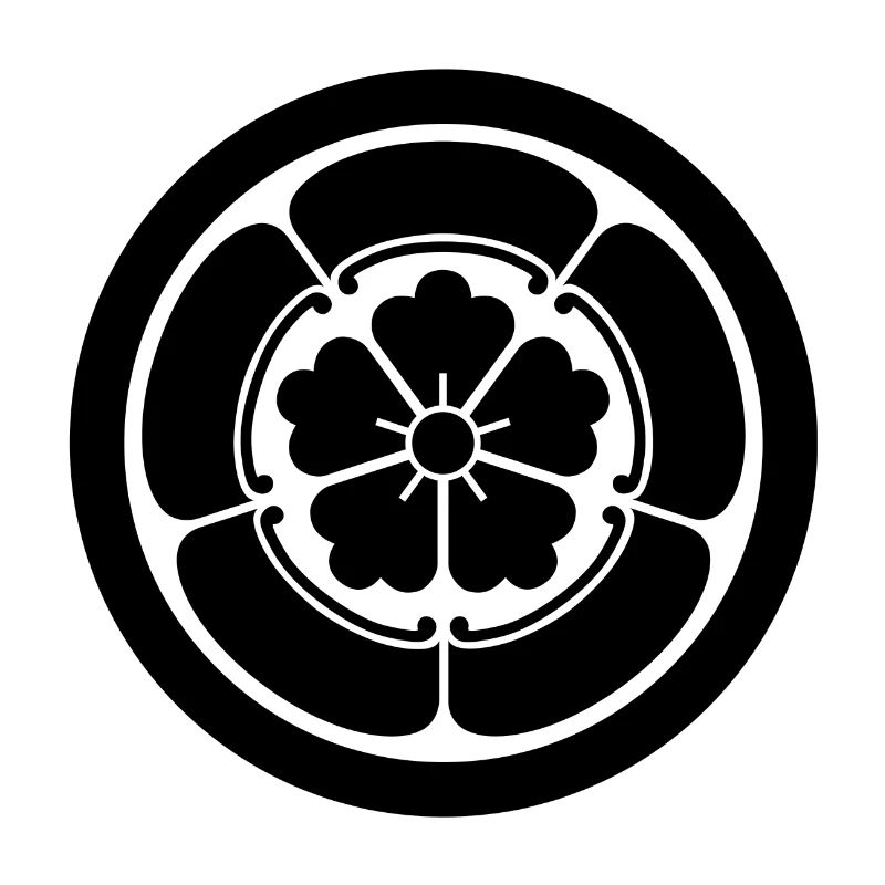 Oda Mon Japanese samurai schwartz