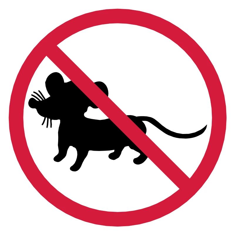 forbidden shield zone no mouse symbol maeuschen s