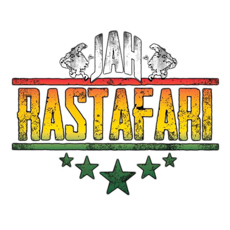 Conception d’affirmation rastafari de Jah