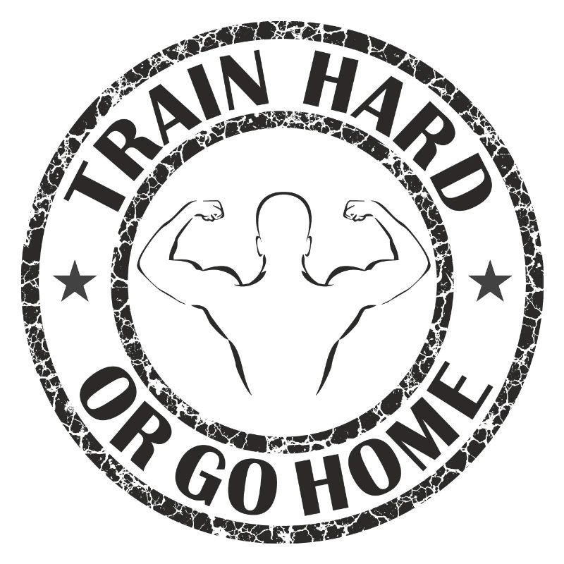 Trainiere hart oder geh nach Hause