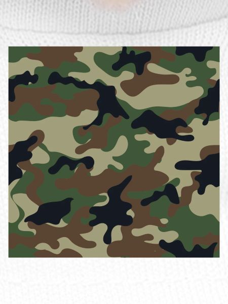 Wallpapered traditional camouflage patterns