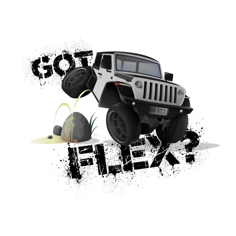 GOT FLEX? - OFFROADER Crawler - White