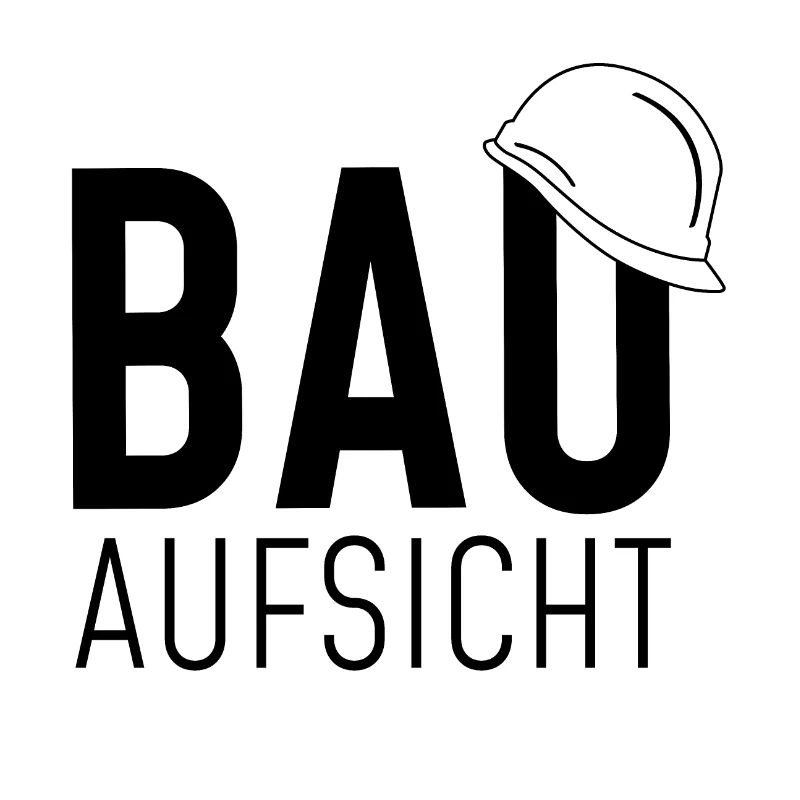 Bauaufsicht mit Helm
