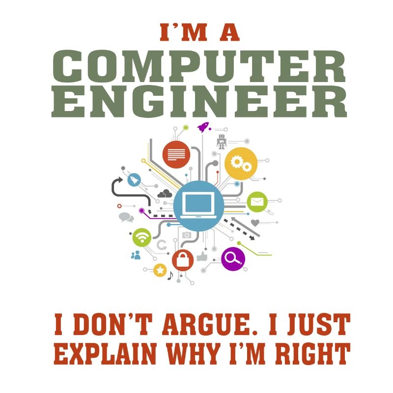 Lustiges Computer Engineering Zitat für Computer Engi