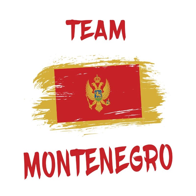 Team Montenegro flags design/gift idea