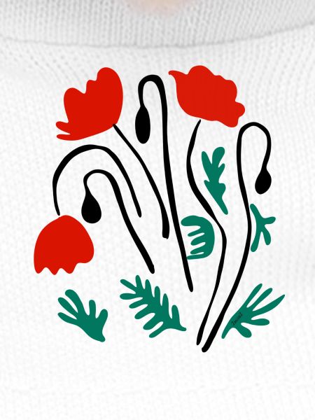 Poppies Matisse inspired