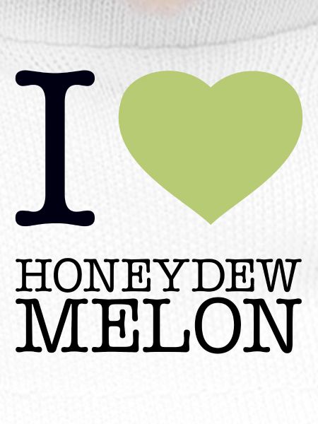 I LOVE HONEYDEW MELON Honigmelone