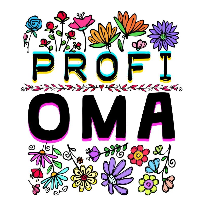 Oma Großmutter Seniorin Alles Gute Statement