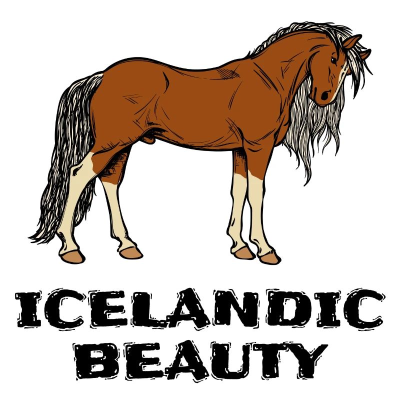 Pferdeliebe Pferde Statement Islandpferde Isländer