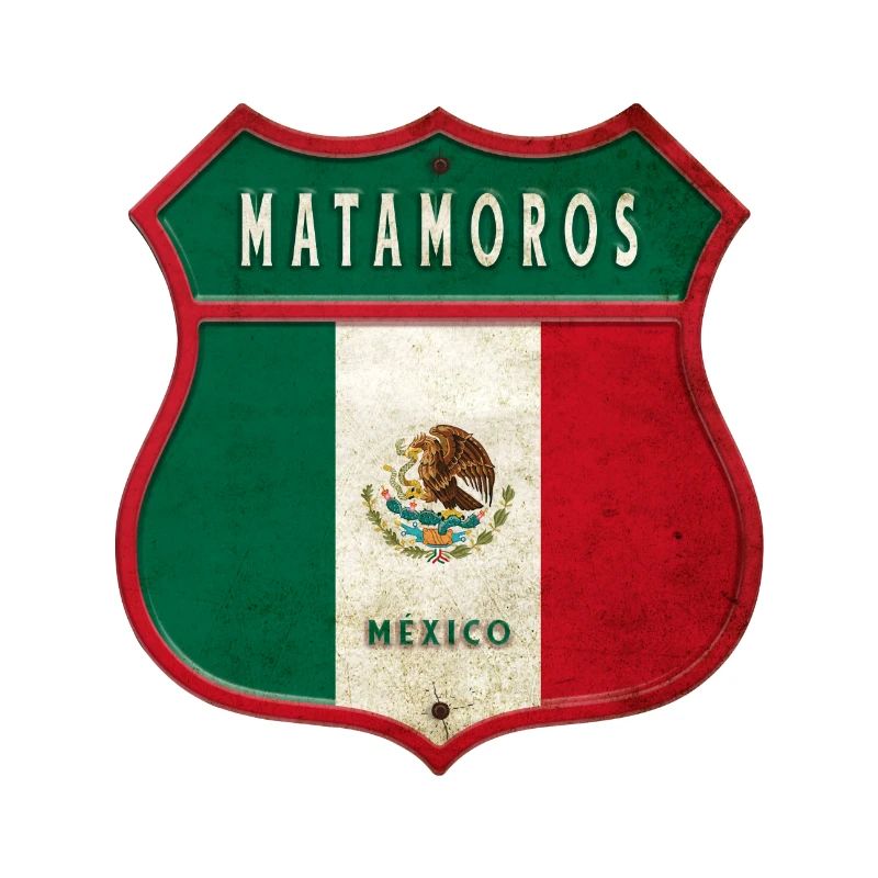 Matamoros Mexico crest design