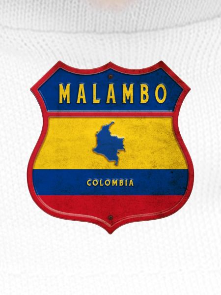 Malambo Colombia crest design