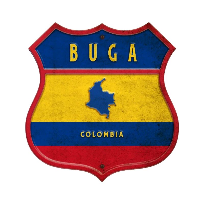 Buga Kolumbien Wappen Design