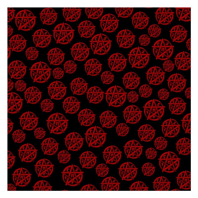 Pentagram muster, okkultistisch, gothic design