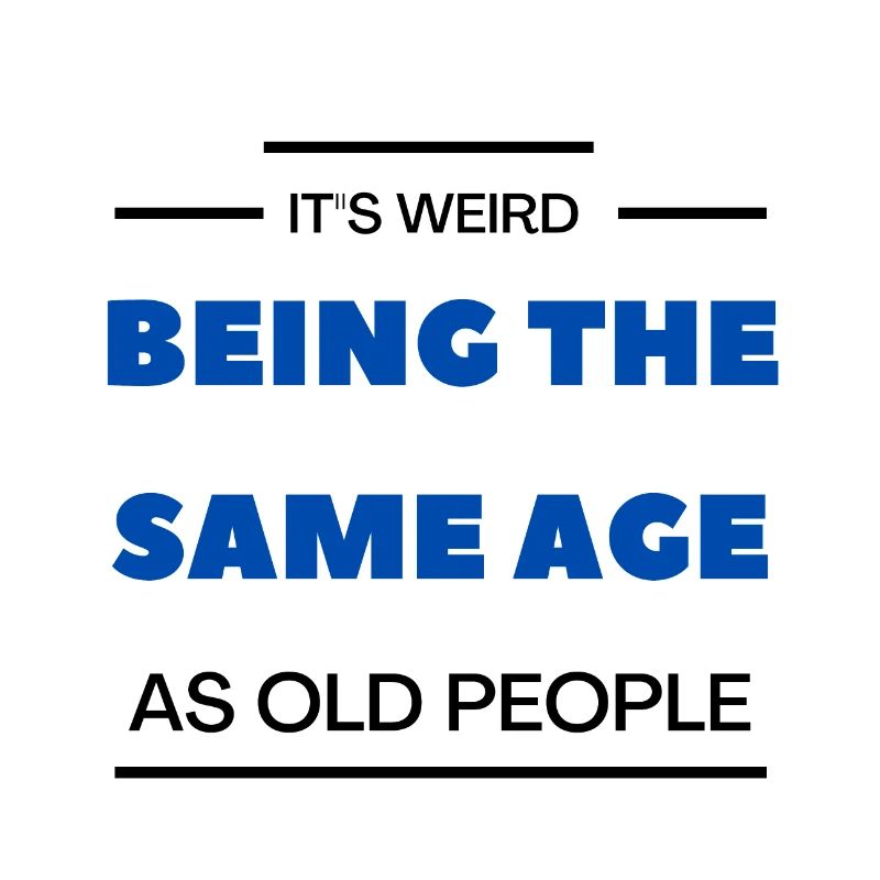Being the Same Age Bold Quote