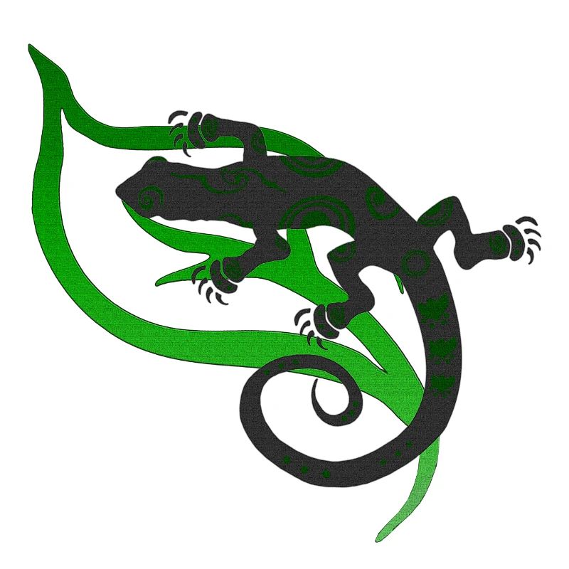 coole eidechsenmotive, Eidechsentribal