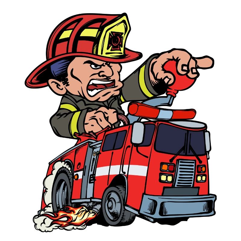 Firefighter Firefighter Fire Engine Lifesaver