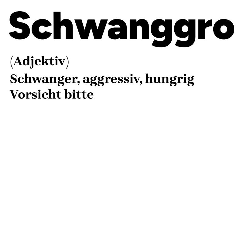 Schwangerschaft Schwanger Mutter Statement Eltern