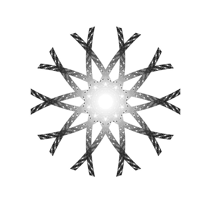 Bar circled gray gradient