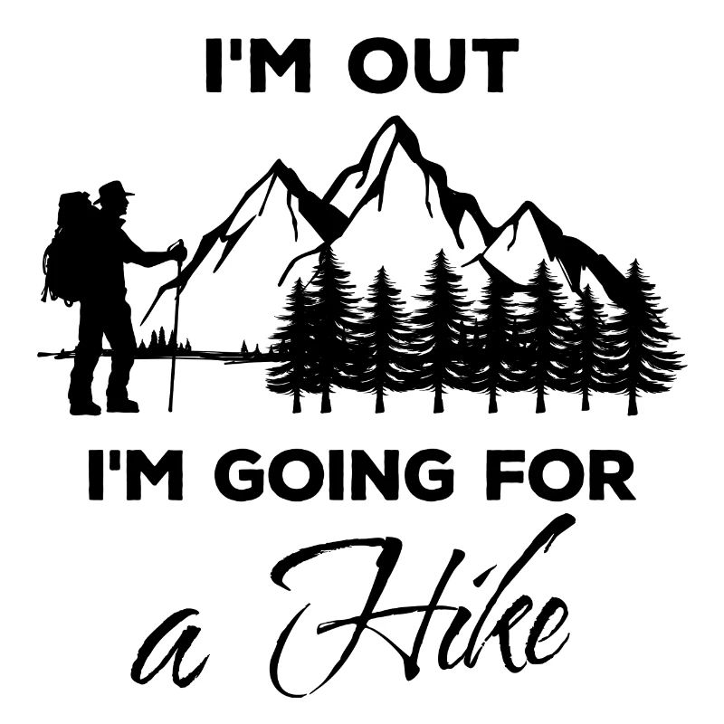 Hiking Statement Hikers Mountaineering Mountains Nature
