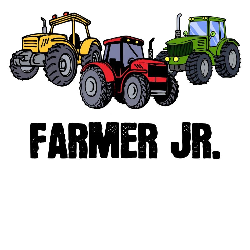 Traktor Statement Jungbauer Feld Bauernhof Farmer