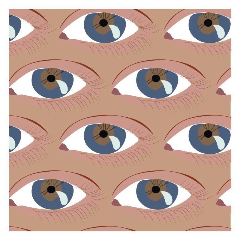 Les yeux alignés