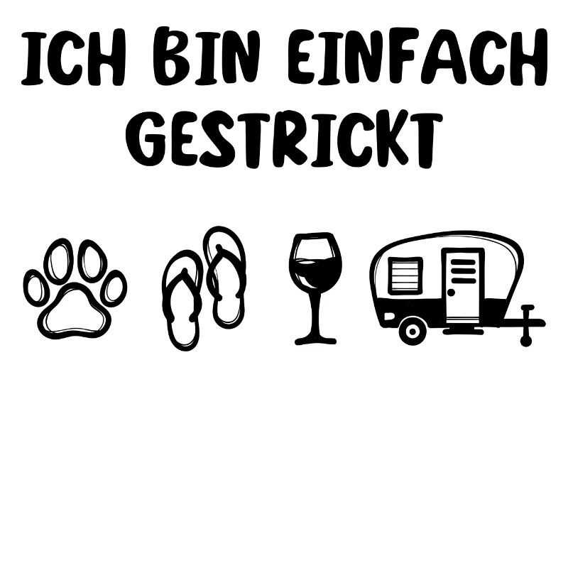 Relaxen Wanderer Camping Statement Wohnwagen